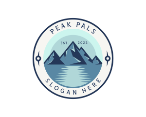 Mountain Peak Travel logo design