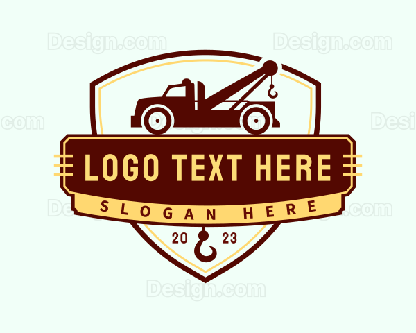 Automotive Tow Truck Logo