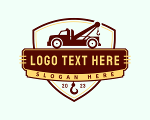 Automotive Tow Truck logo