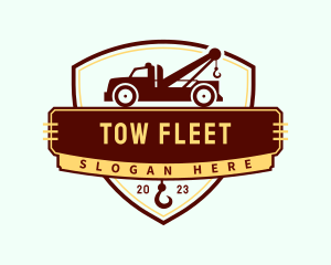 Automotive Tow Truck logo design