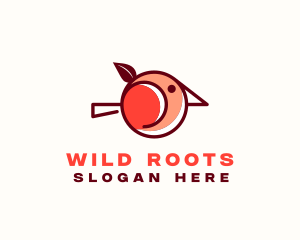 Wild Robin Bird  logo design