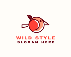 Wild Robin Bird  logo design