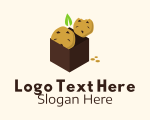 Organic Cookie Biscuit  Logo