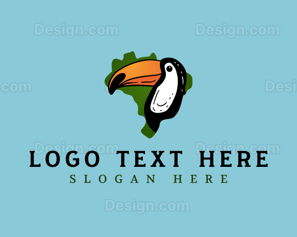 Brazil Toucan Bird Logo