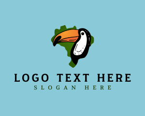 Brazil Toucan Bird logo