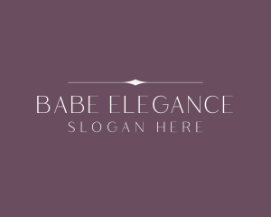 Elegant Classy Minimalist logo design