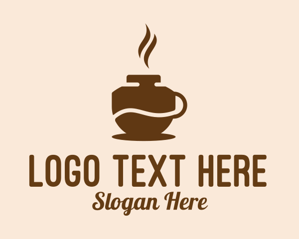 Hot Tea logo example 1