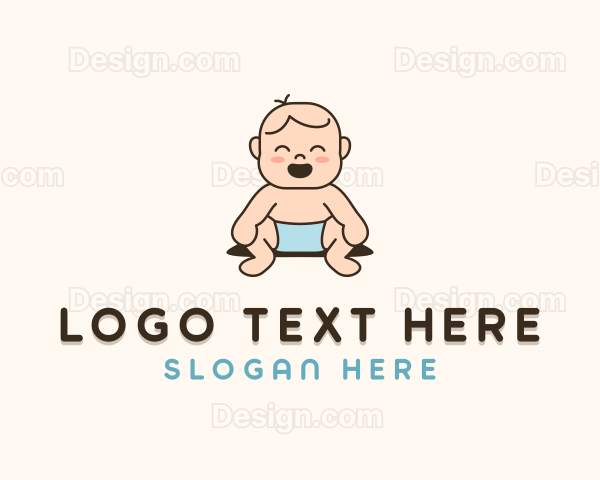Baby Newborn Nursery Logo