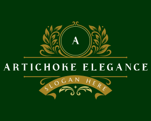 Elegant Organic Boutique logo design