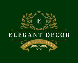 Elegant Organic Boutique logo design