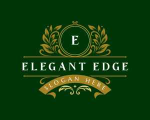 Elegant Organic Boutique logo design