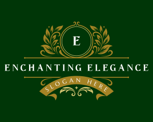 Elegant Organic Boutique logo design