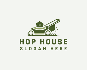 House Lawn Care logo design