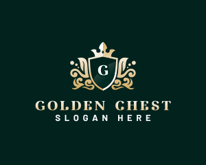 Crest Royal Shield logo design