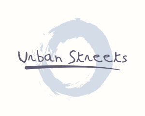 Urban Graffiti Brush logo design