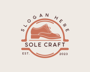 Leather Fashion Shoes logo design