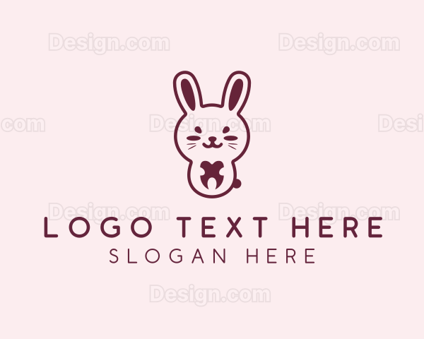 Bunny Tooth Dentist Logo