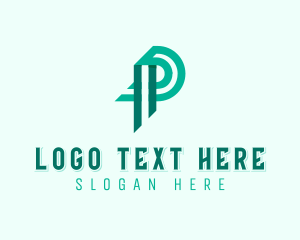 Professional Agency Letter P logo