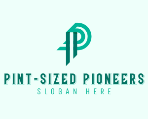 Professional Agency Letter P logo design