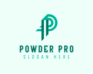 Professional Agency Letter P logo design