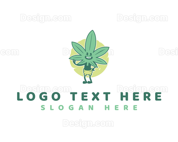 Marijuana Hemp Weed Logo