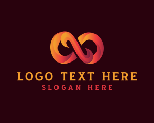 Symbol - Gradient Infinity Symbol logo design