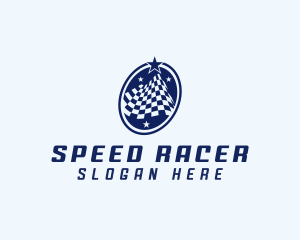 Motorsports Racing Flag logo