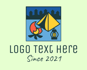 Outdoor Campsite Teepee logo