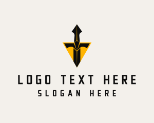 Rpg - Gaming Titan Sword logo design