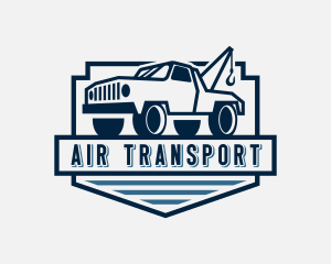 Transport Trucking Cargo logo design