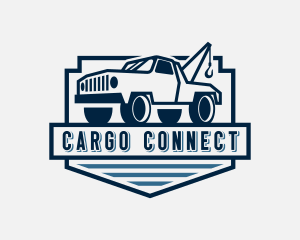 Transport Trucking Cargo logo design