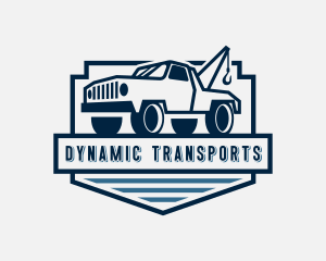 Transport Trucking Cargo logo design