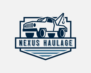 Transport Trucking Cargo logo design