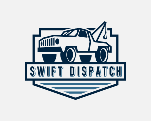 Transport Trucking Cargo logo design