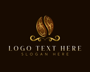 Luxury Coffee Bean logo