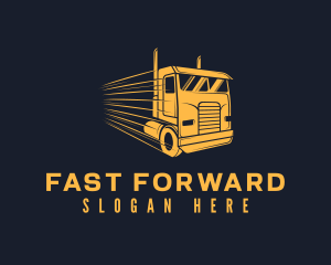 Fast Freight Courier logo design