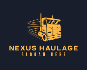 Fast Freight Courier logo design