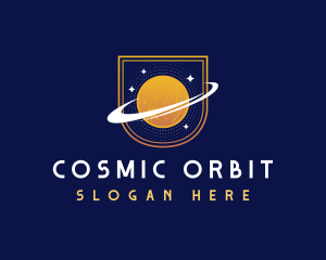 Cosmic Planet Space logo design