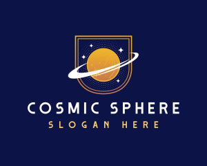 Cosmic Planet Space logo design