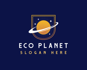 Cosmic Planet Space logo design