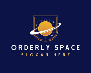 Cosmic Planet Space logo design