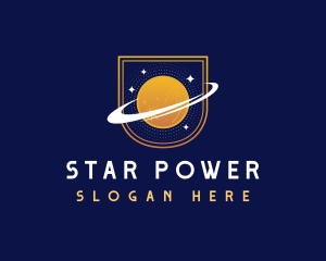 Cosmic Planet Space logo design