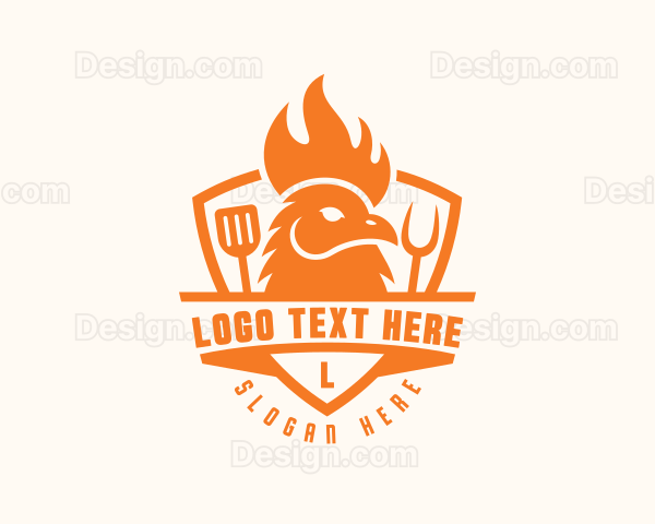 Chicken Barbecue Grill Logo