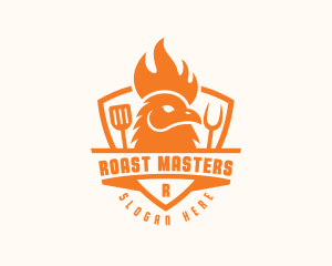 Chicken Barbecue Grill logo design