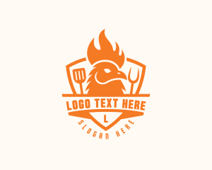 Chicken Barbecue Grill Logo