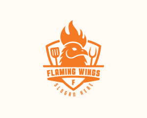 Chicken Barbecue Grill logo design