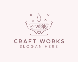 Candle Wax Boutique logo design