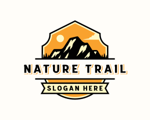 Mountain Outdoor Camping logo design