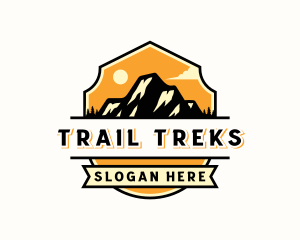 Mountain Outdoor Camping logo design