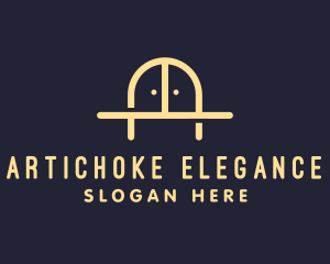 Golden Bridge Furniture logo design